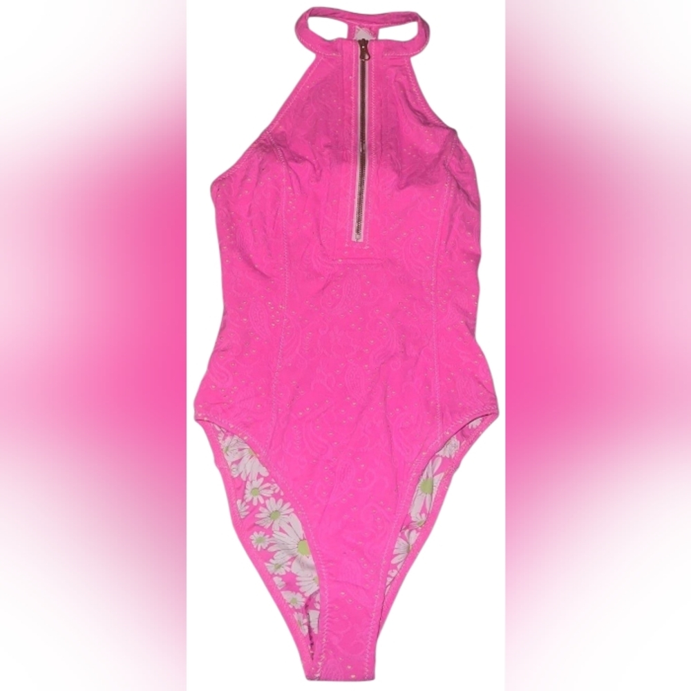 Hurley Pink Women's One Piece Swimsuit